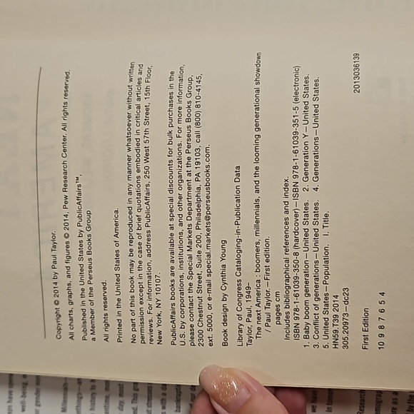 'The Next America' book by Paul Taylor and the Pew Research Center 2014 New - Picture 3 of 14